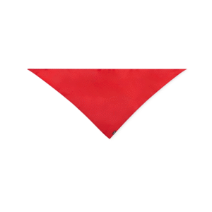 Foulard bandana triangulaire polyester recyclé rPET — Wasat - Rouge