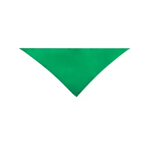 Foulard bandana triangulaire polyester recyclé rPET — Wasat - Vert