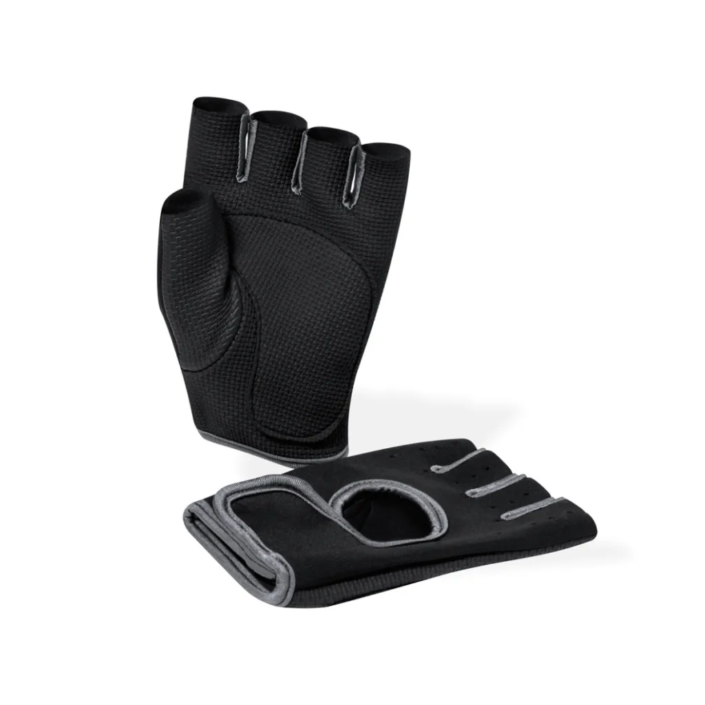 Gants de sport polyester et néoprène, doigts ouverts — Scot - vue 1