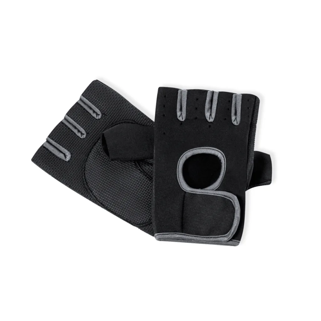 Gants de sport polyester et néoprène, doigts ouverts — Scot - vue 2