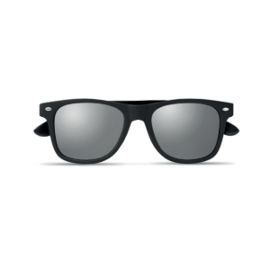 Lunettes de soleil monture bambou UV400 - Argent Brillant