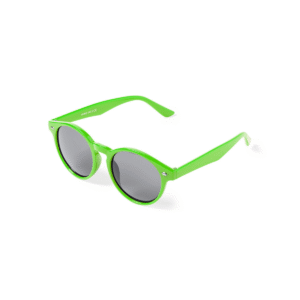 Lunettes de soleil rondes UV400 monture colorée — Nixtu - Vert