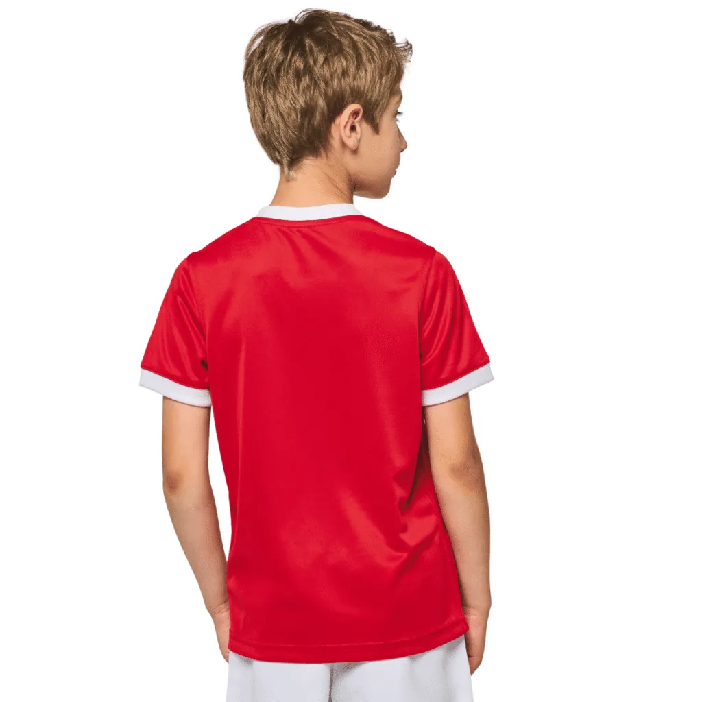 Maillot de rugby enfant manches courtes polyester — Proact PA4028 - vue 1