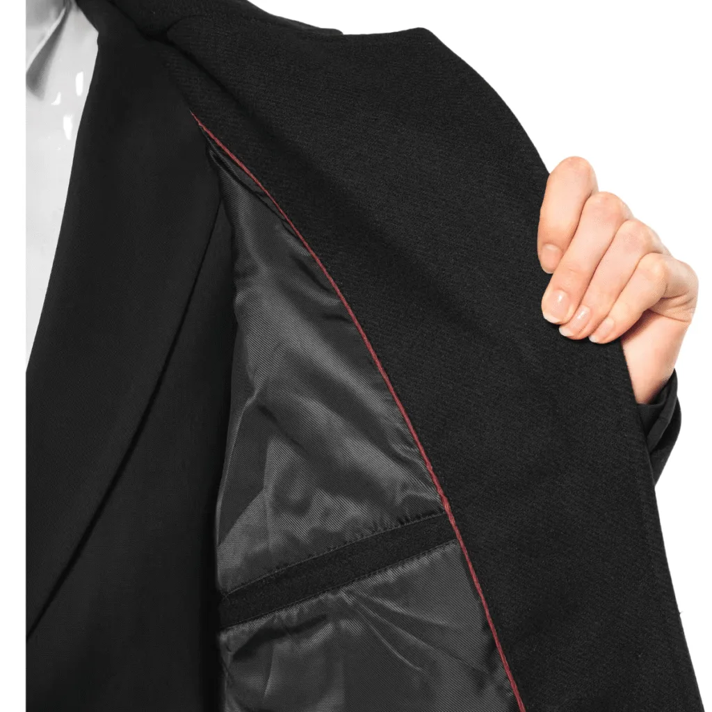 Manteau femme drap de laine et polyester — Kariban Premium PK6021 - vue 2