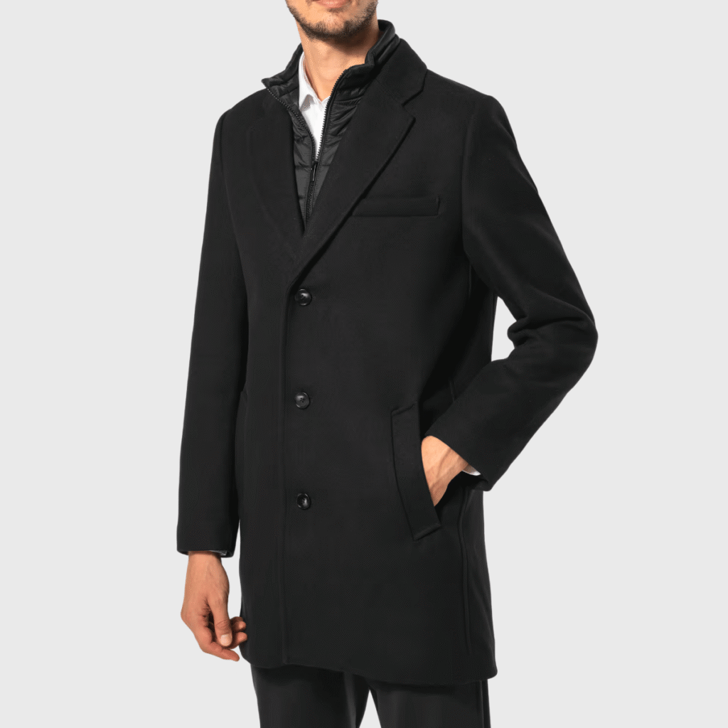 Manteau homme laine et polyester 510 g/m² — Kariban Premium PK6020