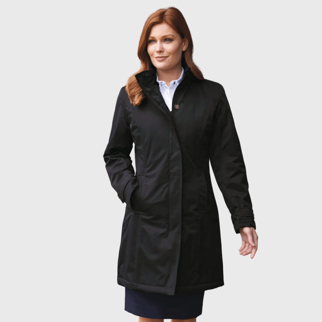Manteau imperméable femme doublure matelassée — Brook Taverner BT2346