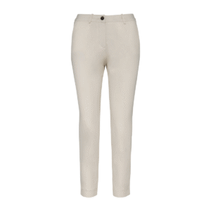 Pantalon chino 7/8 écoresponsable femme coton bio — Native Spirit NS737 - Ivory