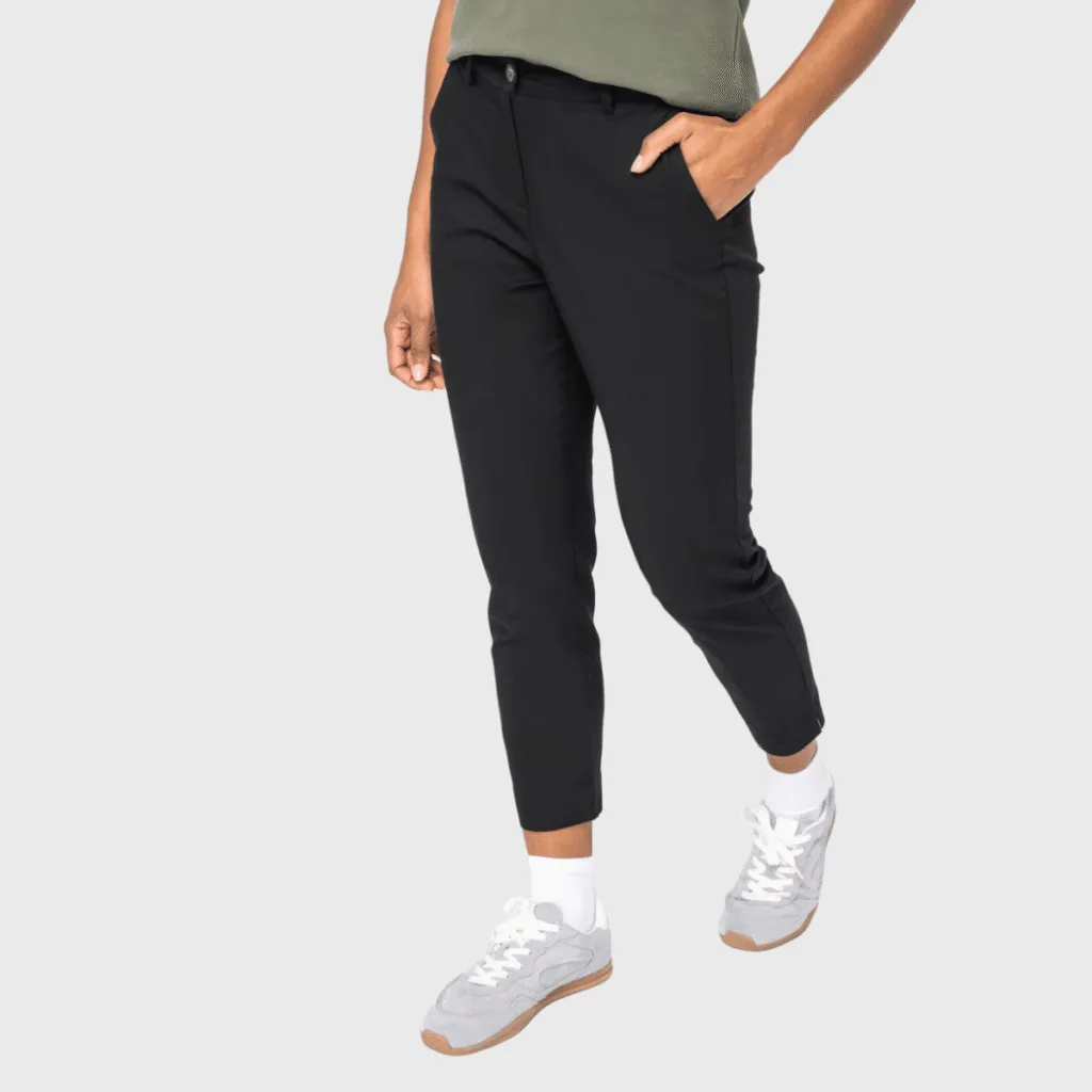 Pantalon chino 7/8 écoresponsable femme coton bio — Native Spirit NS737