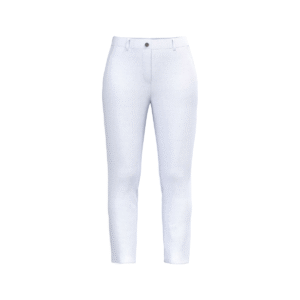 Pantalon chino 7/8 écoresponsable femme coton bio — Native Spirit NS737 - White