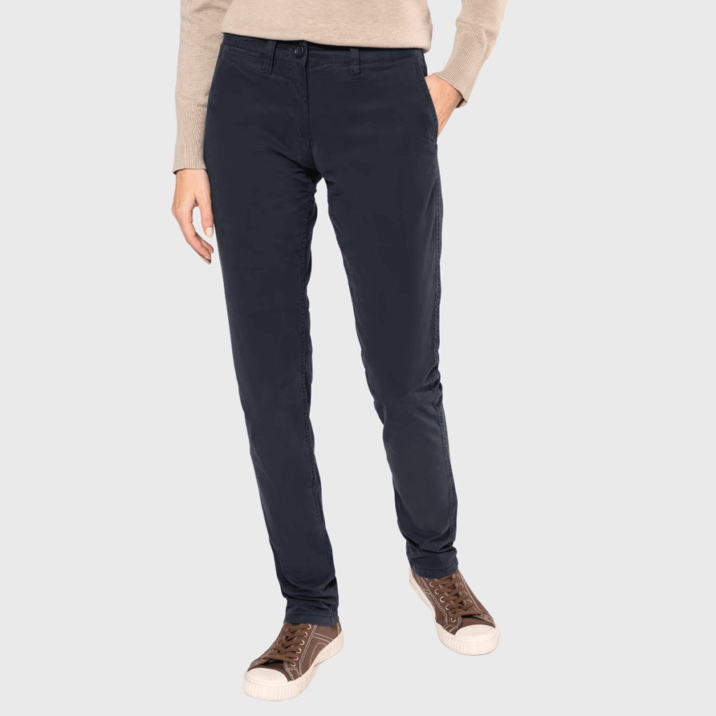 Pantalon chino femme coupe moderne — Kariban K741