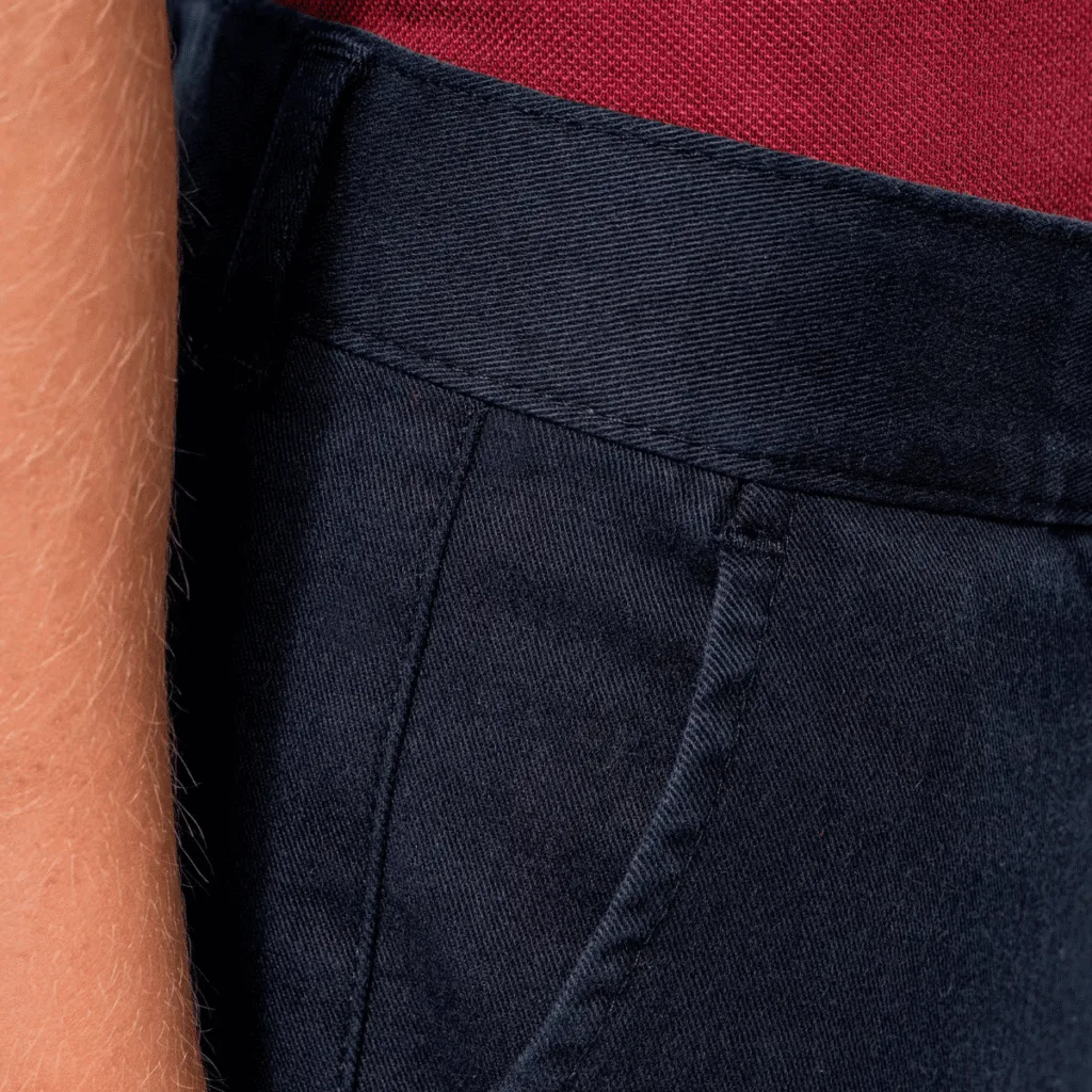 Pantalon chino garçon coton stretch — Kariban K7005 - vue 2