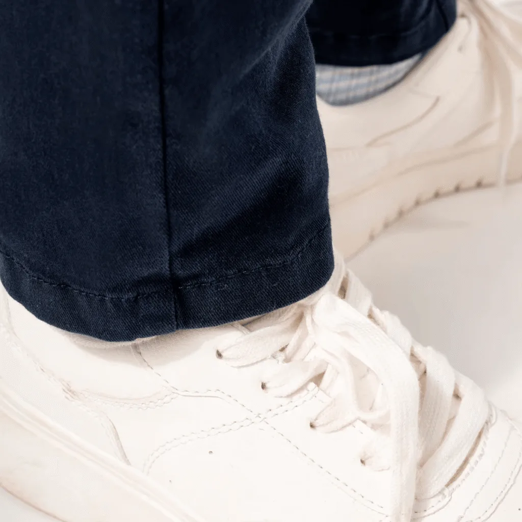 Pantalon chino garçon coton stretch — Kariban K7005 - vue 4