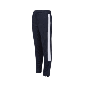 Jogging enfant coupe slim polyester 250 g/m² — Finden Hales LV883 - Navy / White