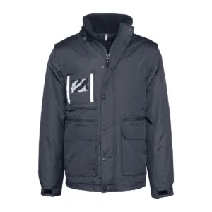 Parka workwear manches amovibles homme — WK. DESIGNED TO WORK WK6106 - Navy