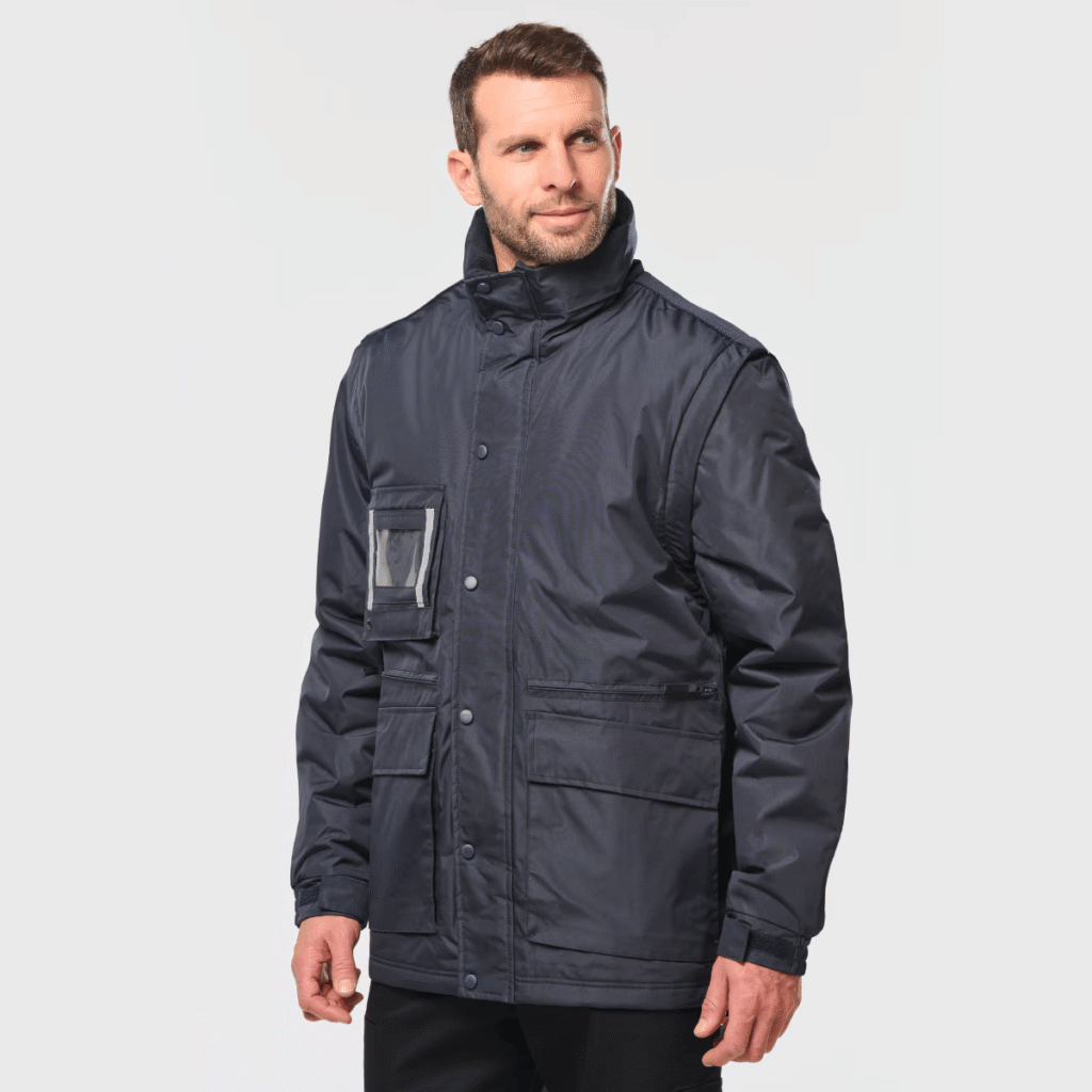Parka workwear manches amovibles homme — WK. DESIGNED TO WORK WK6106