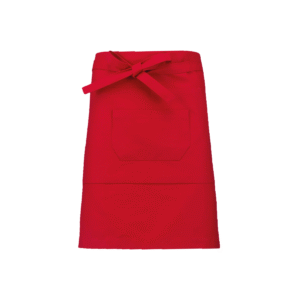 Tablier coton mi-long 280 g/m² — Kariban K898 - Red