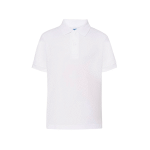 Polo enfant coton peigné 210 g/m² — JHK JK210K - White