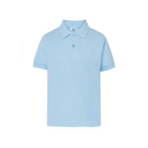 Polo enfant coton peigné 210 g/m² — JHK JK210K - Sky Blue