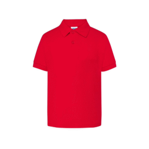 Polo enfant coton peigné 210 g/m² — JHK JK210K - Red