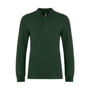 Polo manches longues enfant coton 180 g/m² — Kariban K269 - Forest Green