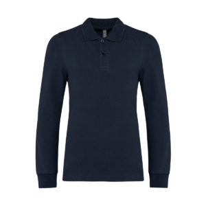 Polo manches longues enfant coton 180 g/m² — Kariban K269 - Navy