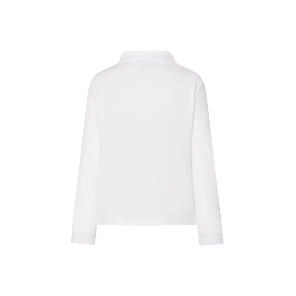 Polo enfant manches longues coton peigné 210 g/m² — JHK JK215K - vue 3