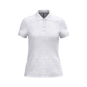 Polo manches courtes femme coton 220 g/m² — Kariban K242 - Ash Heather