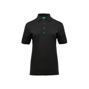 Polo femme piqué boutons contrastés 210 g/m² — Pen Duick BM101 - Black/Kelly Green