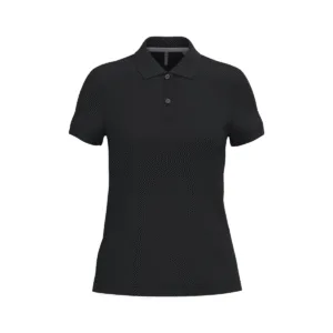 Polo manches courtes femme coton 220 g/m² — Kariban K242 - Black