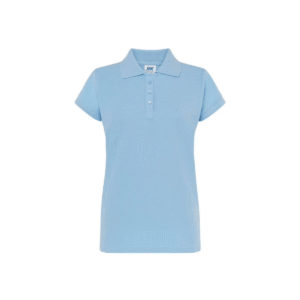 Polo femme cintré coton peigné 200 g/m² — JHK JK211 - Sky Blue