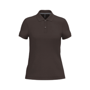 Polo manches courtes femme coton 220 g/m² — Kariban K242 - Chocolate