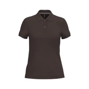 Polo manches courtes femme coton 220 g/m² — Kariban K242 - Chocolate