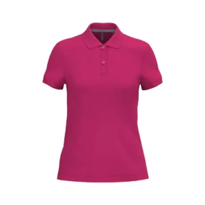 Polo manches courtes femme coton 220 g/m² — Kariban K242 - Fuchsia