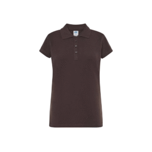 Polo femme cintré coton peigné 200 g/m² — JHK JK211 - Graphite
