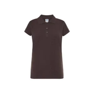 Polo femme cintré coton peigné 200 g/m² — JHK JK211 - Graphite