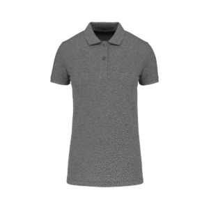 Polo piqué femme coton bio 180 g/m² — Kariban K2026 - Grey Heather