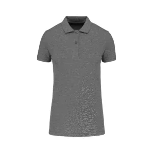 Polo piqué femme coton bio 180 g/m² — Kariban K2026 - Grey Heather
