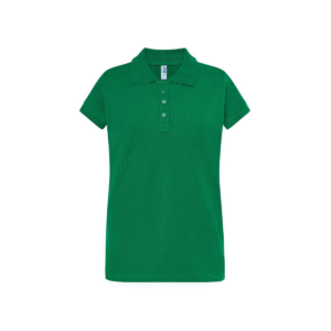 Polo femme cintré coton peigné 200 g/m² — JHK JK211 - Kelly Green