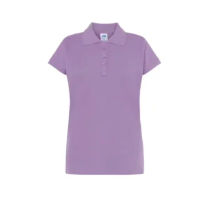 Polo femme cintré coton peigné 200 g/m² — JHK JK211 - Lavender
