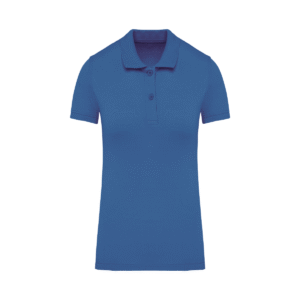 Polo piqué femme coton bio 180 g/m² — Kariban K2026 - Light Royal Blue