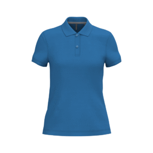 Polo manches courtes femme coton 220 g/m² — Kariban K242 - Light Royal Blue