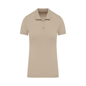 Polo piqué femme coton bio 180 g/m² — Kariban K2026 - Light Sand