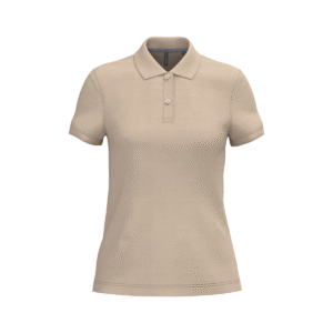 Polo manches courtes femme coton 220 g/m² — Kariban K242 - Light Sand