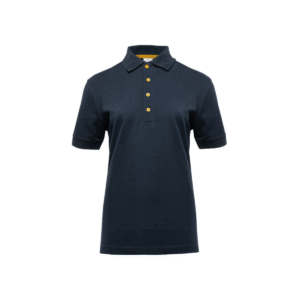 Polo femme piqué boutons contrastés 210 g/m² — Pen Duick BM101 - Navy/Gold
