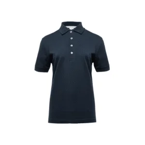 Polo femme piqué boutons contrastés 210 g/m² — Pen Duick BM101 - Navy/White