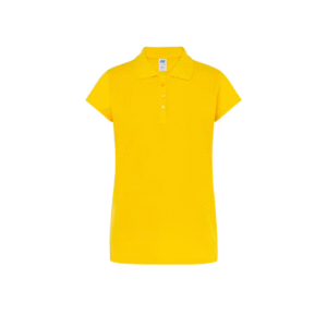 Polo femme cintré coton peigné 200 g/m² — JHK JK211 - Gold