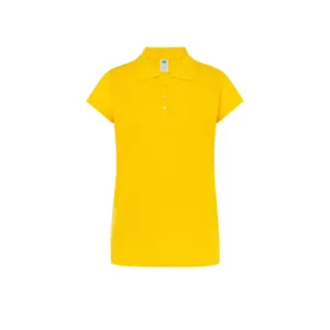 Polo femme cintré coton peigné 200 g/m² — JHK JK211 - Gold