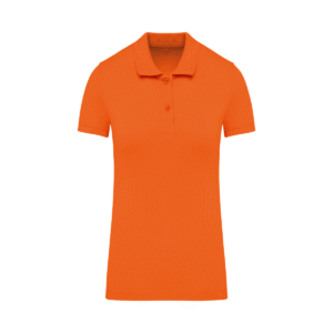 Polo piqué femme coton bio 180 g/m² — Kariban K2026 - Orange
