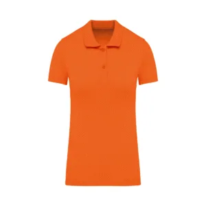 Polo piqué femme coton bio 180 g/m² — Kariban K2026 - Orange