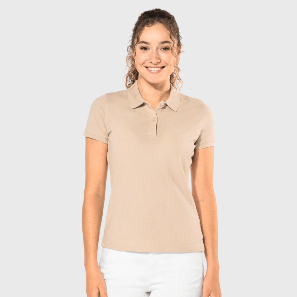 Polo piqué femme coton bio 180 g/m² — Kariban K2026